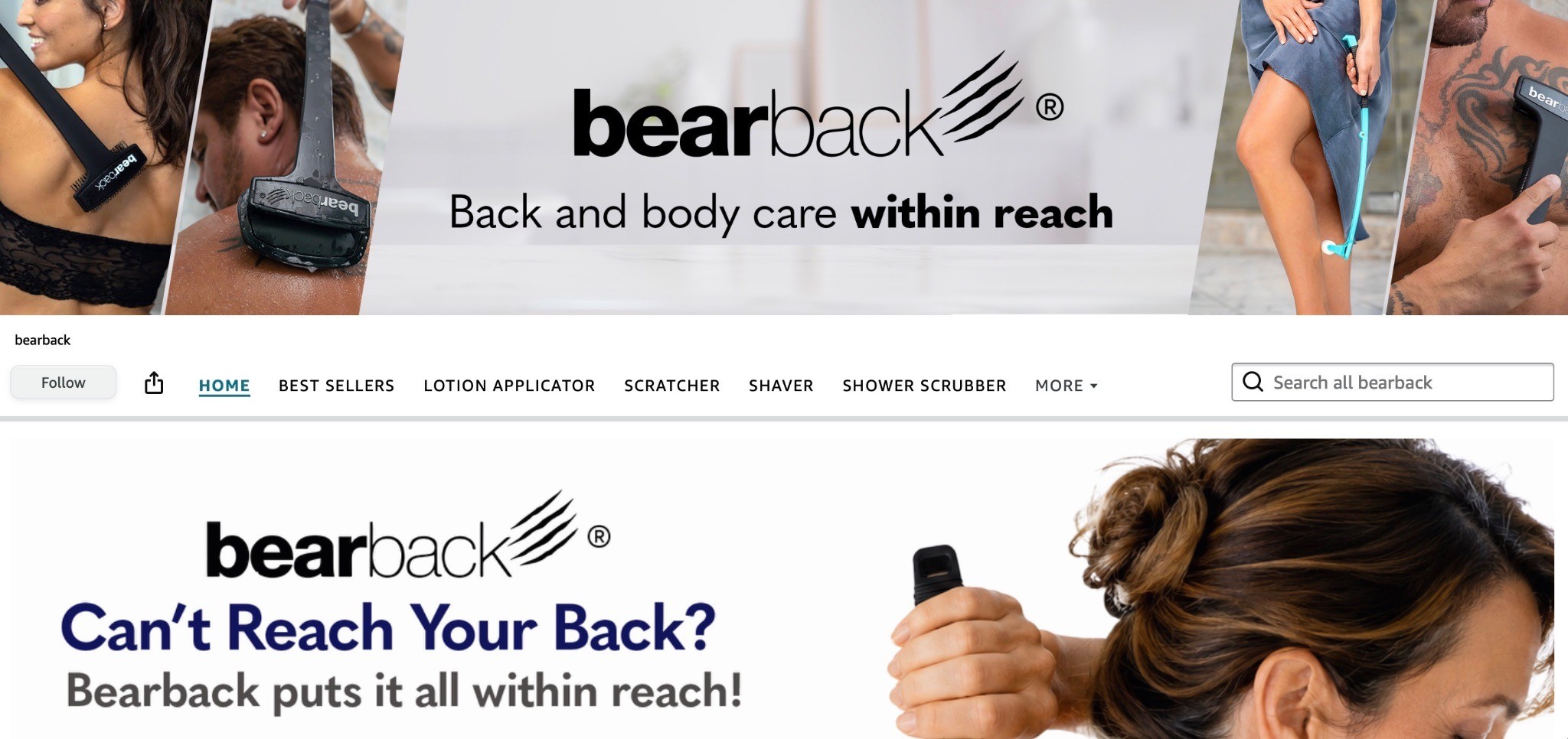 Bearback Amazon Storefront