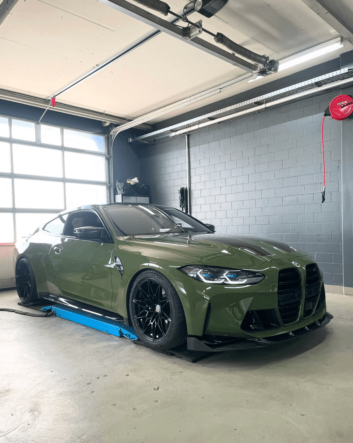 Autoaufbereitung von einem BMW