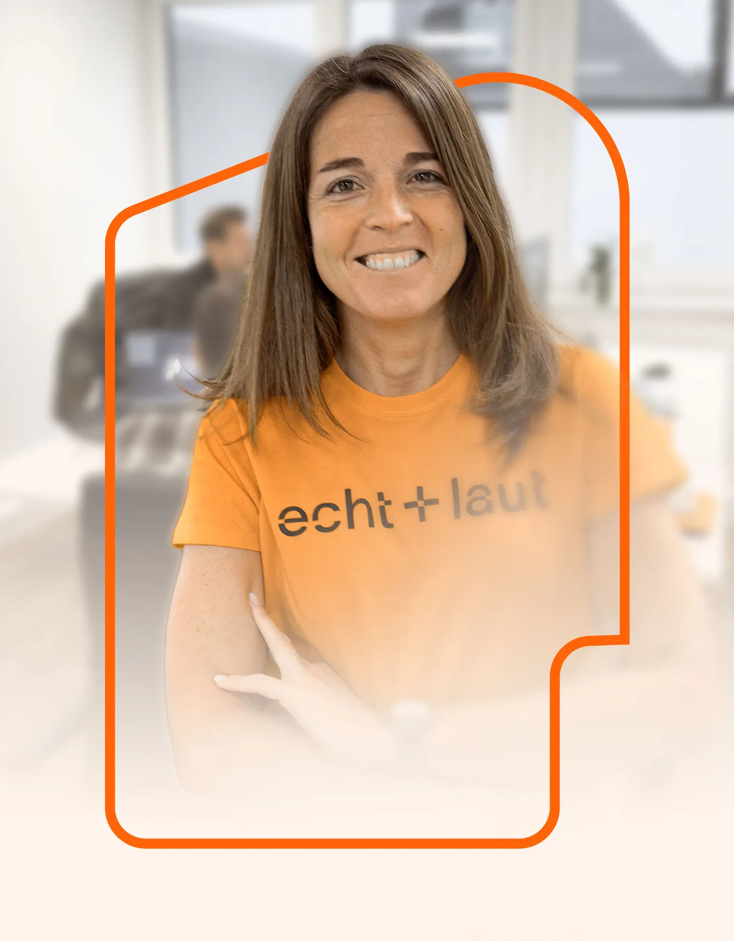 Kathrin Kagel, Gründerin von echt+laut im Büro