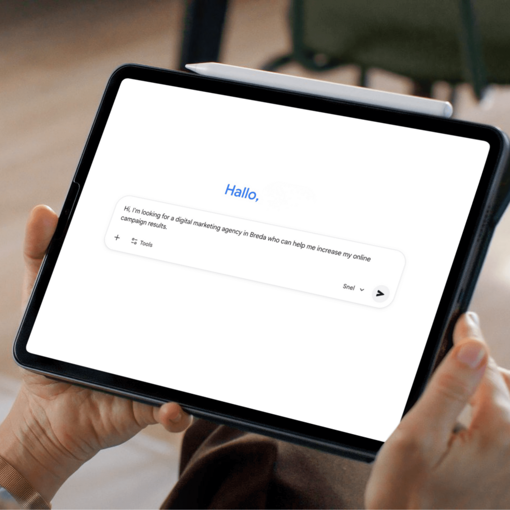 a row of people hard at work at their desks