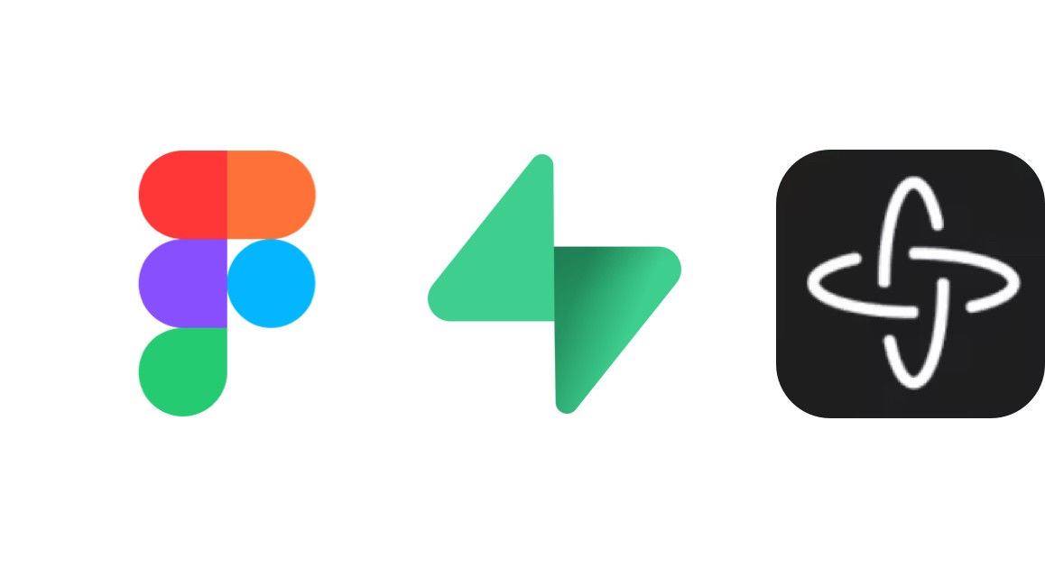 Logos of Figma, Supabase anf Figma Make