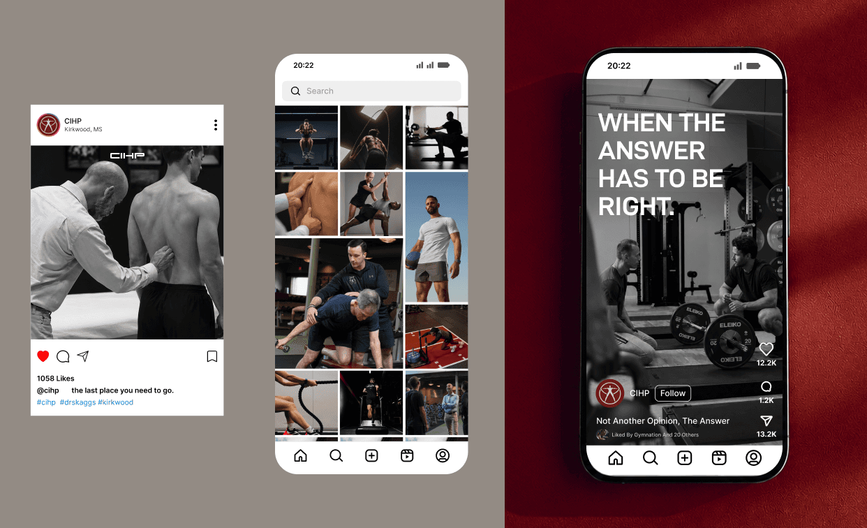 Performance brand studio design by Studio Biocus Berlin
