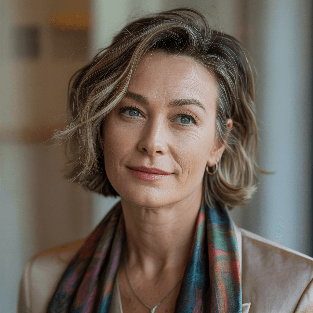 40 year old blond white woman