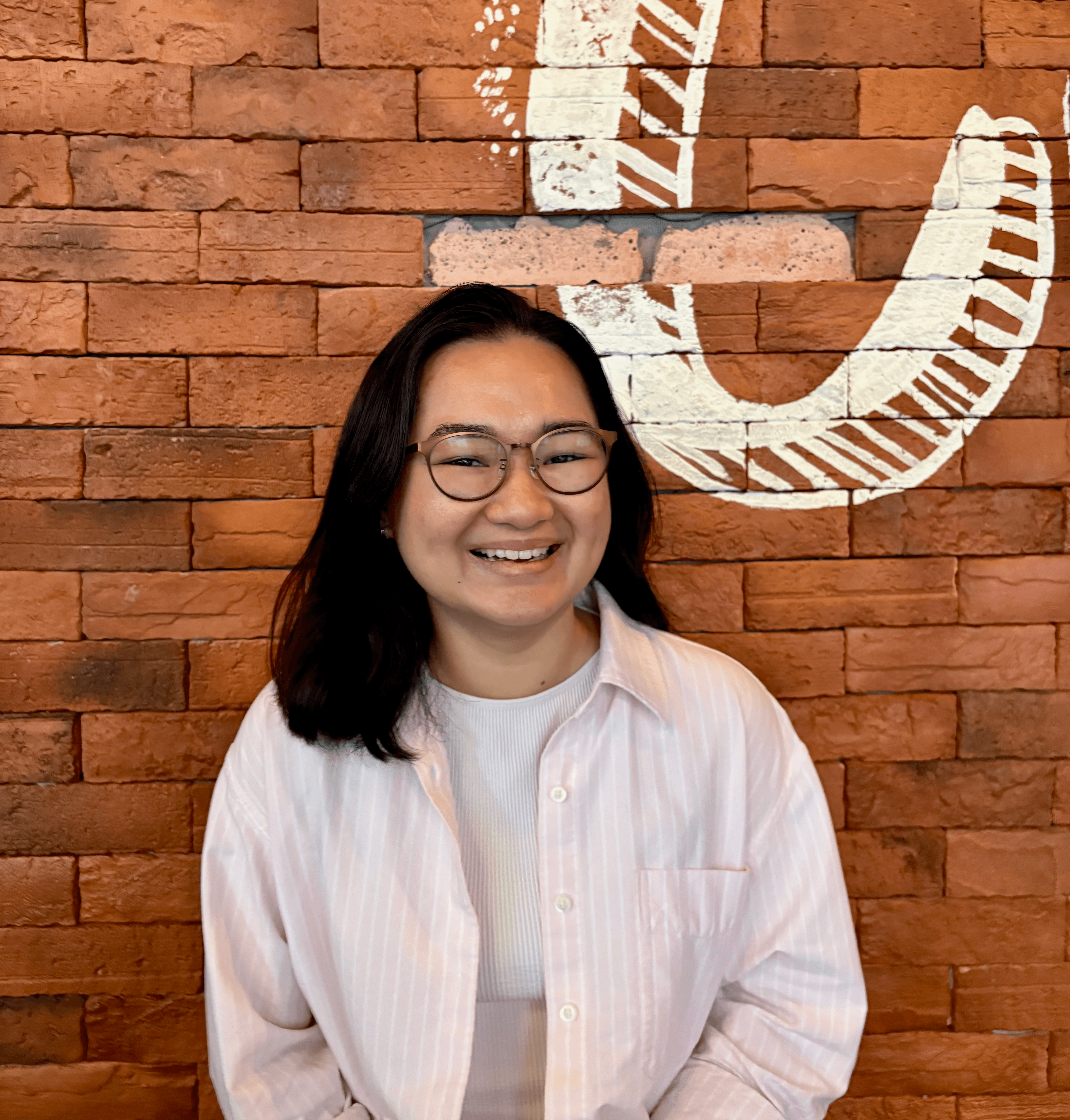 Woman with color palette