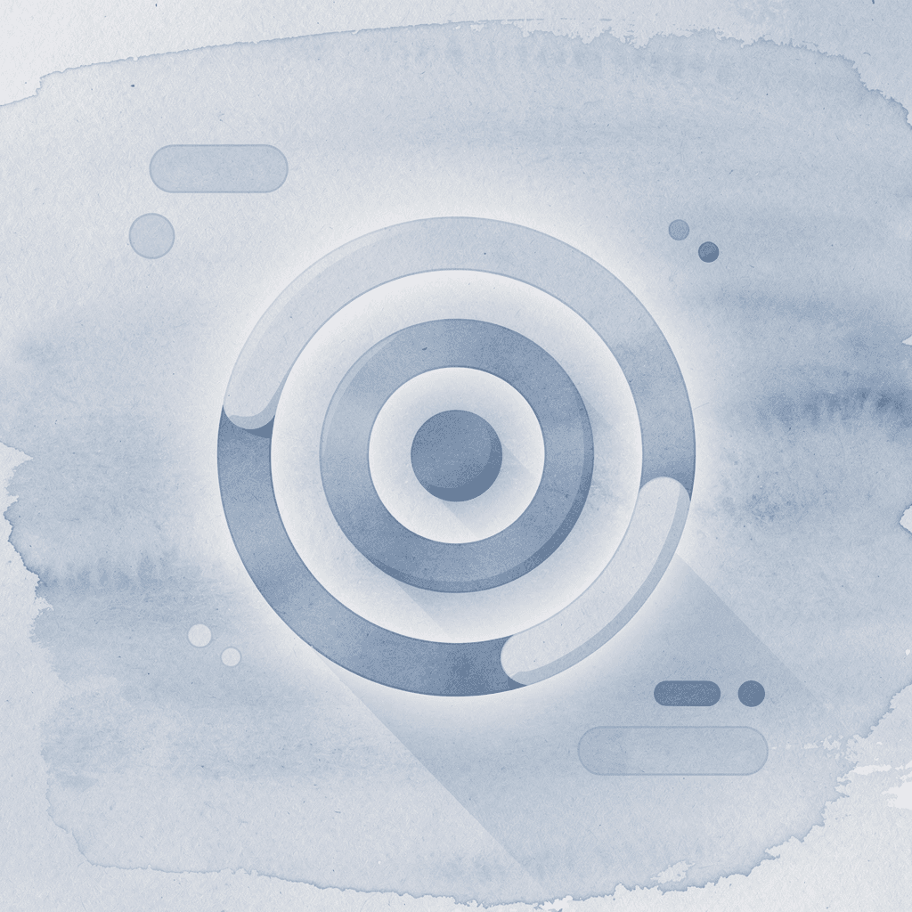 Target icon representing skill demonstration focus in prop trading