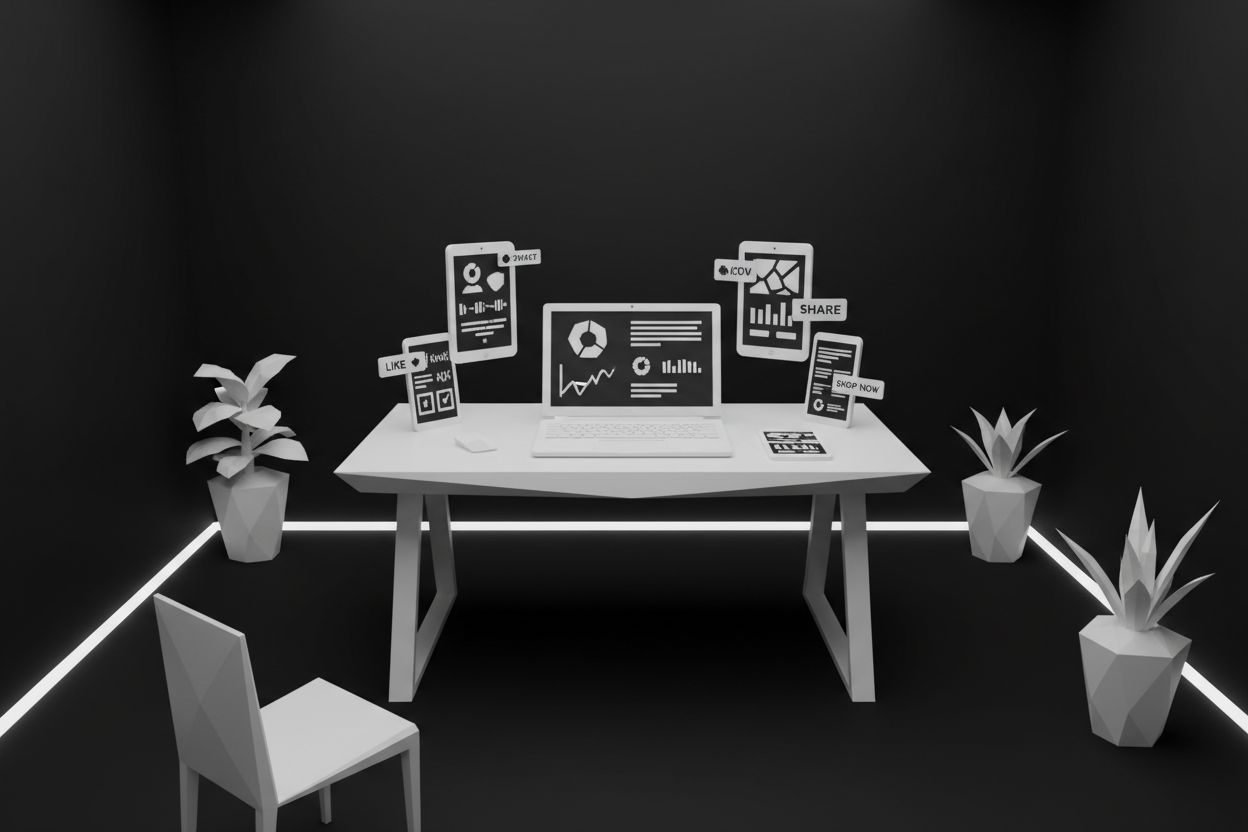 Setting up social ads with AI