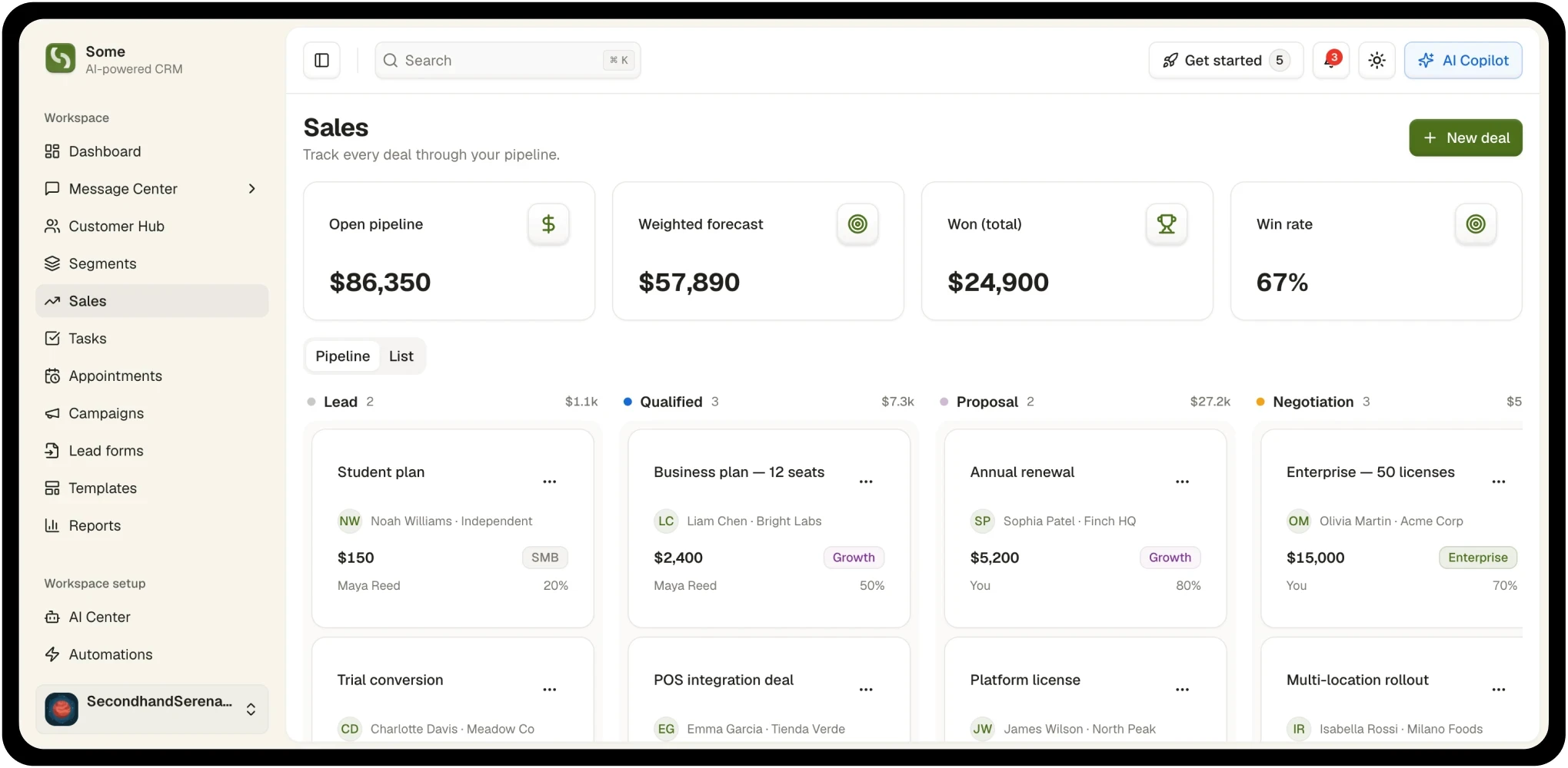 Some - CRM Platform