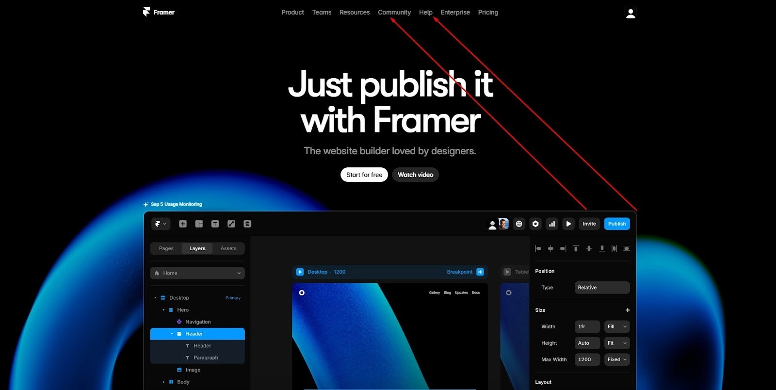 framer help and support