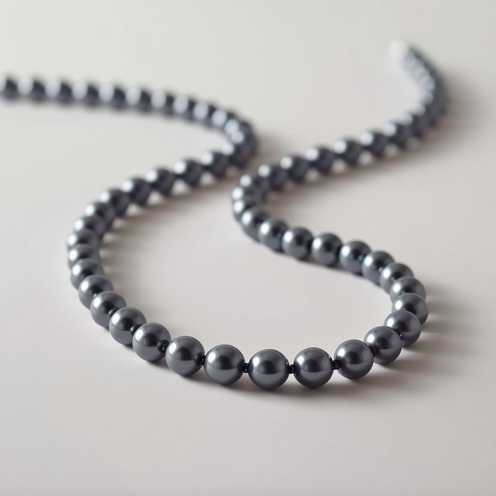 Midnight Pearl Necklace