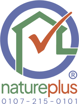 Logo certifikace natureplus – ekologické stavební materiály
