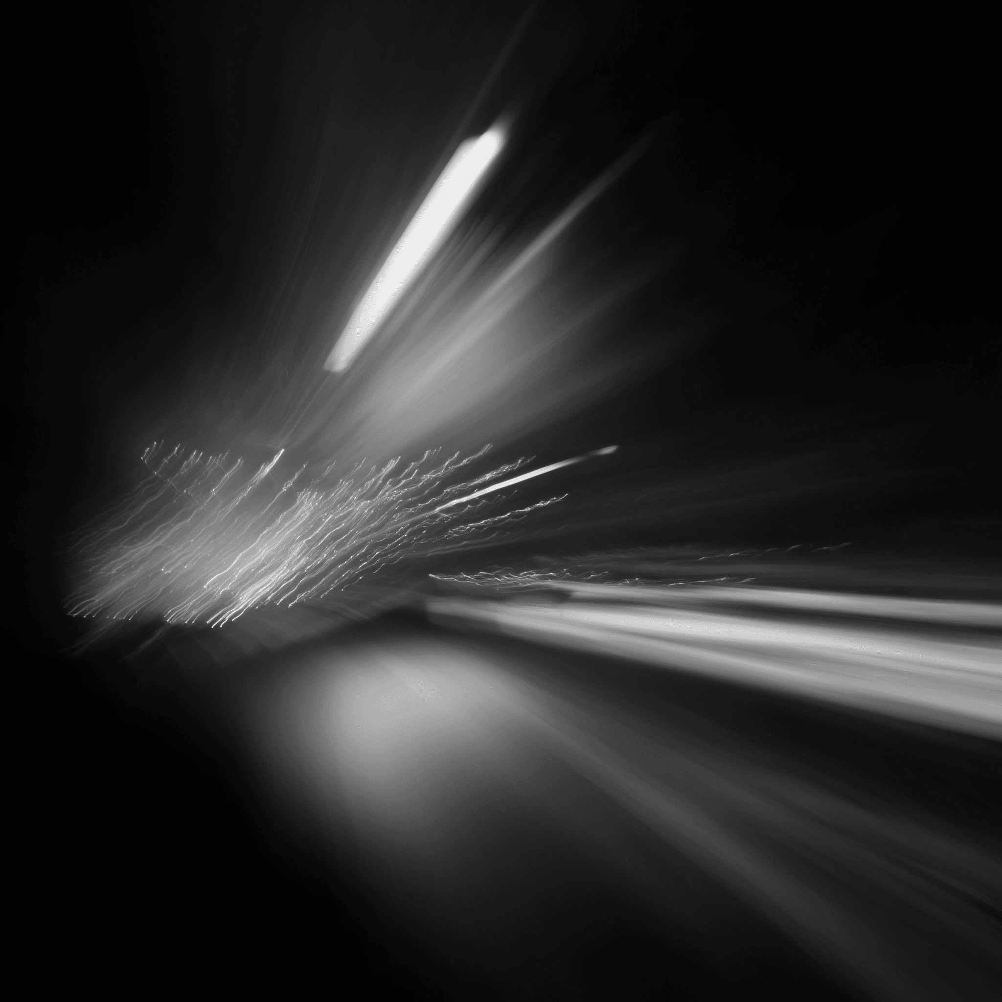 black and white motion