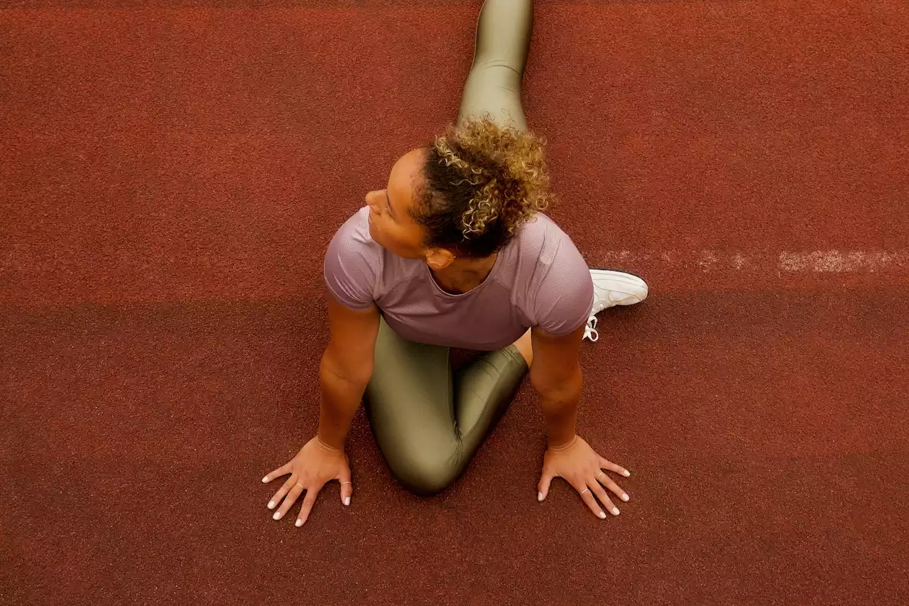woman doing exercise