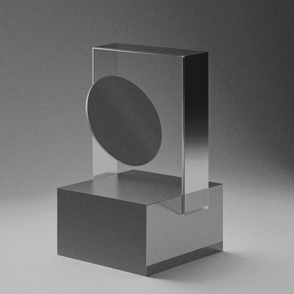 Close-up portrait of a person wearing a gray insulated hooded jacket with the hood up, showing their face framed by the hood against a light background.