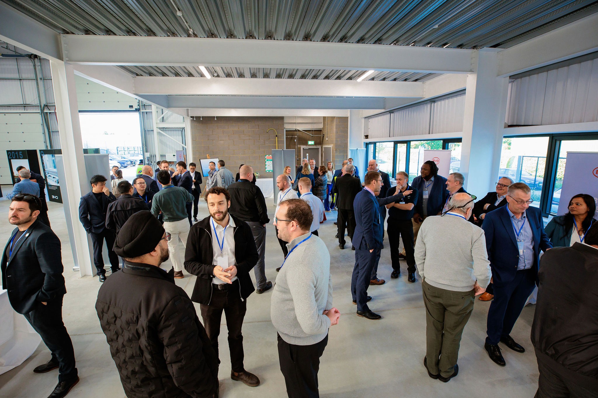 Snow-covered chalet venue for IQUW corporate ski event