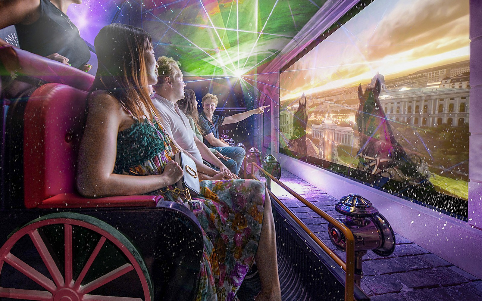 Time Travel Vienna 的沉浸式歷史場景。圖片庫圖片 3。