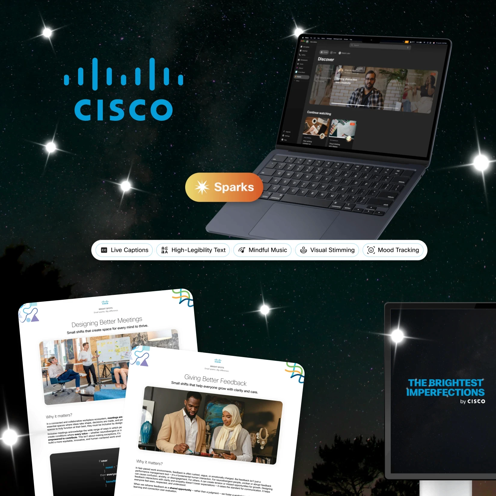 Mockup delle interfacce del progetto Cisco