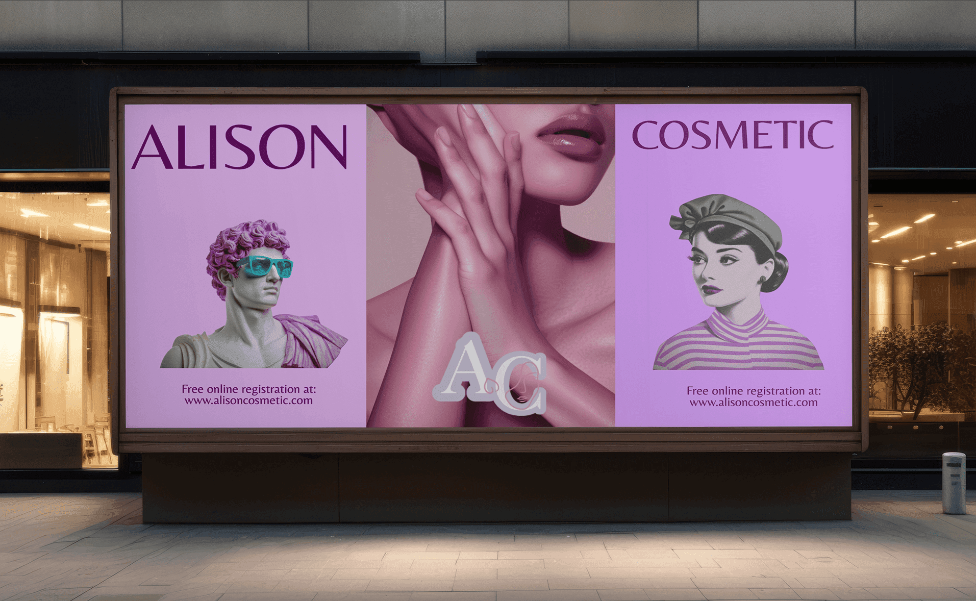 Alison Cosmetic Billboard