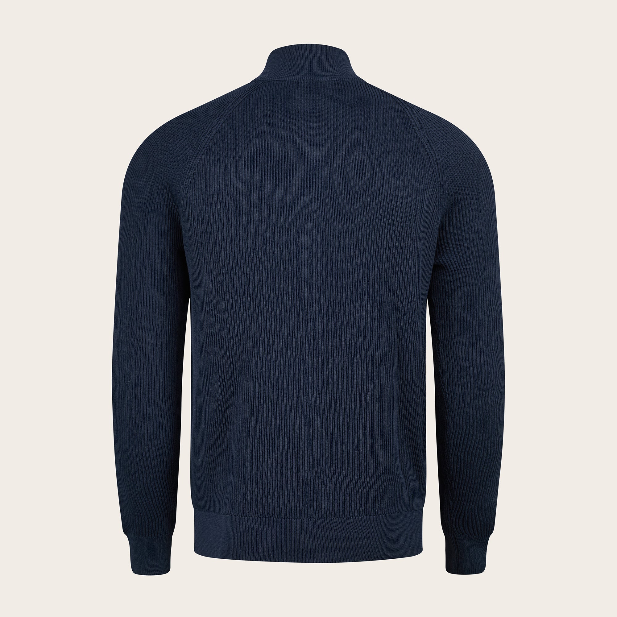 Paul Open Giza Dusty Full Zip Cardigan - Mandelli UK