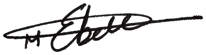 Matt's signature
