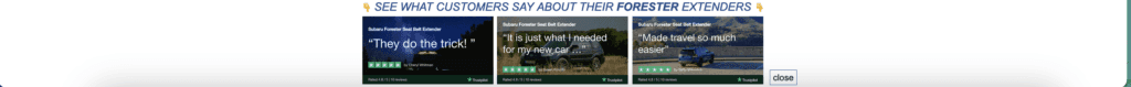 Automotive In-Page Review Carousel