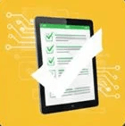 A person holding a small house in their hand