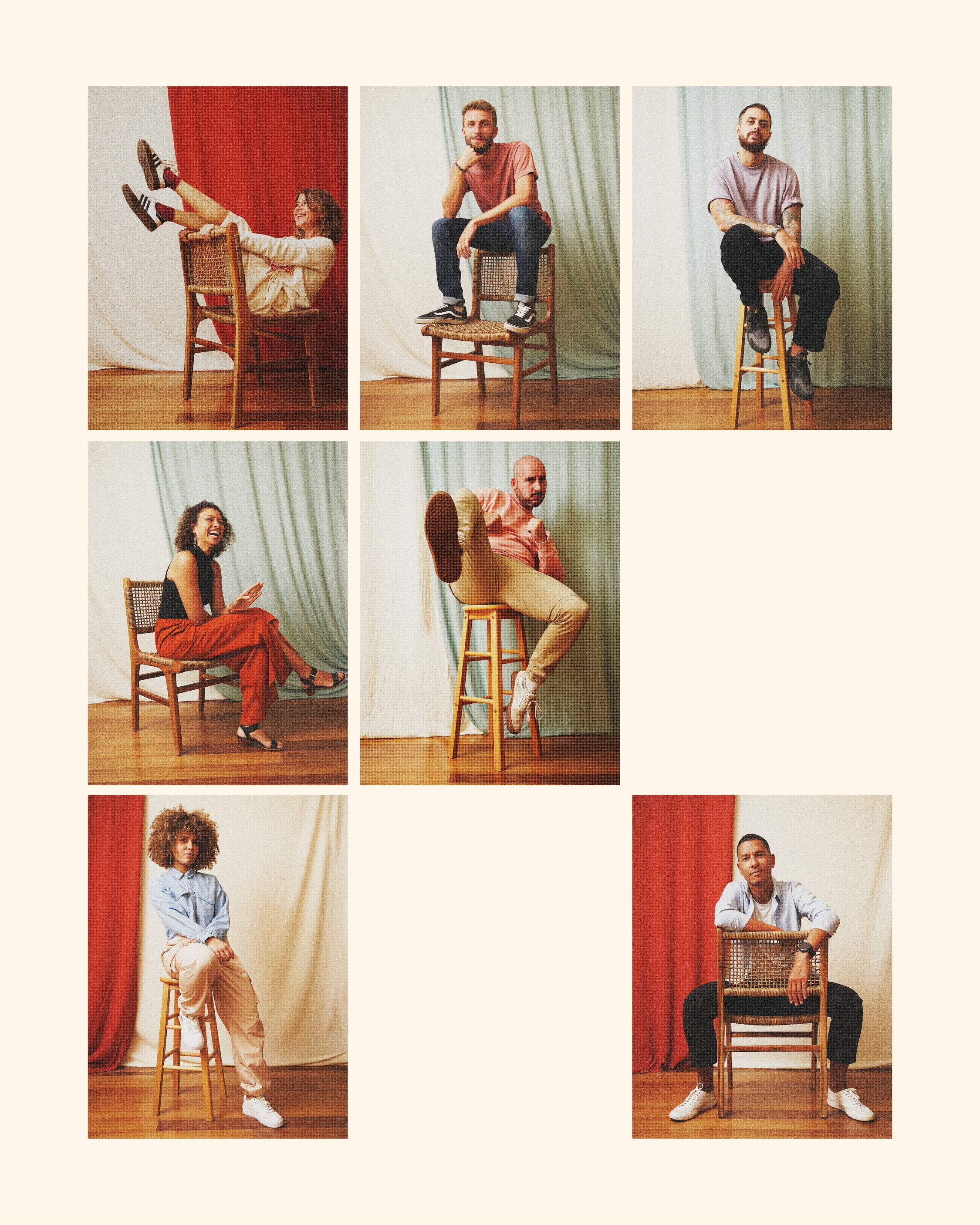 Modern home office setup with a monitor, ergonomic chair, keyboard, and indoor plants near a window with blinds.