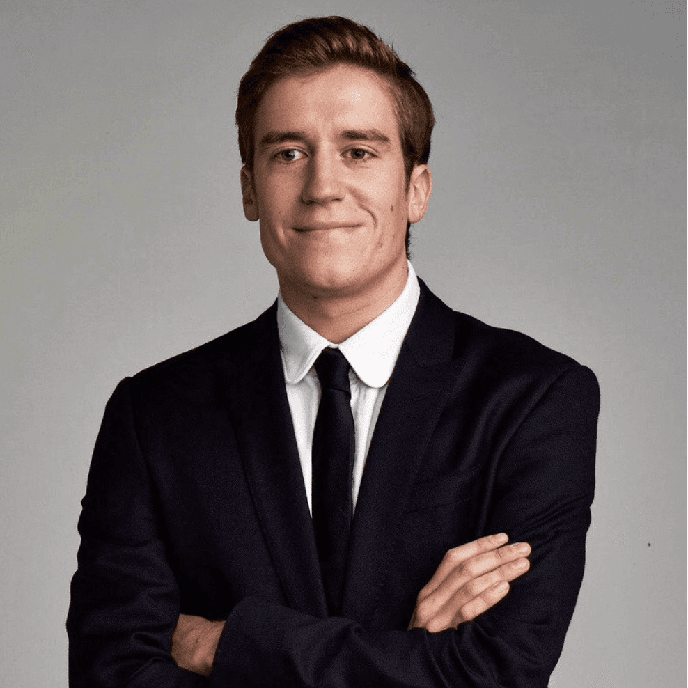 grayscale photo of man