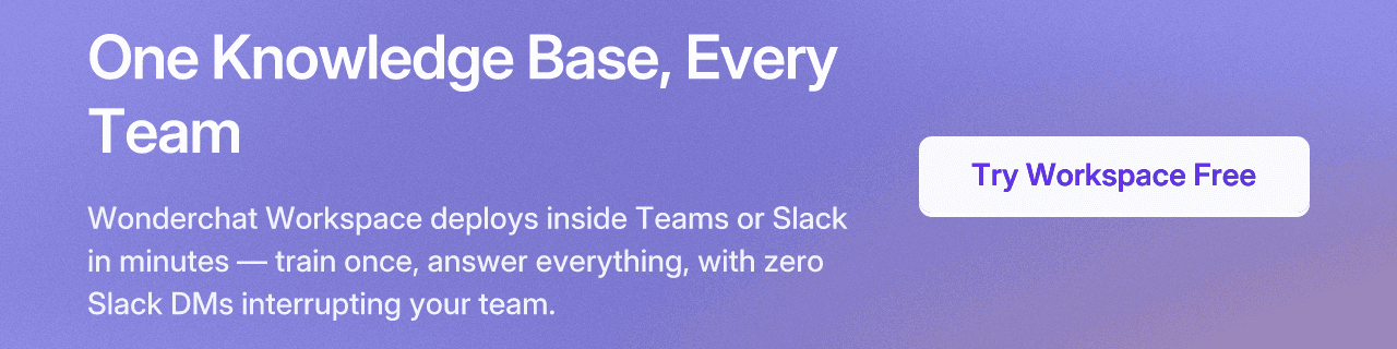 One Knowledge Base, Every Team