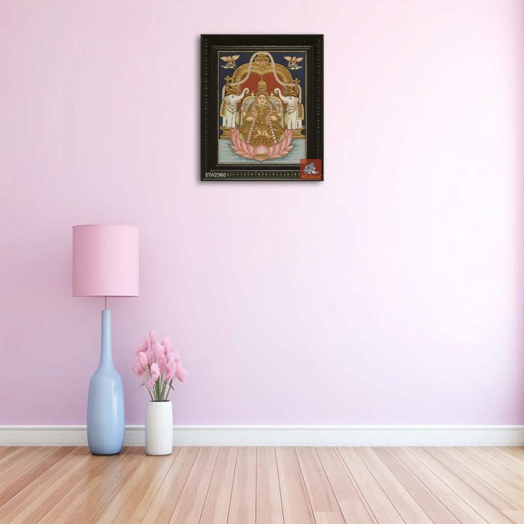 Lakshmi Antique Tanjore Painting