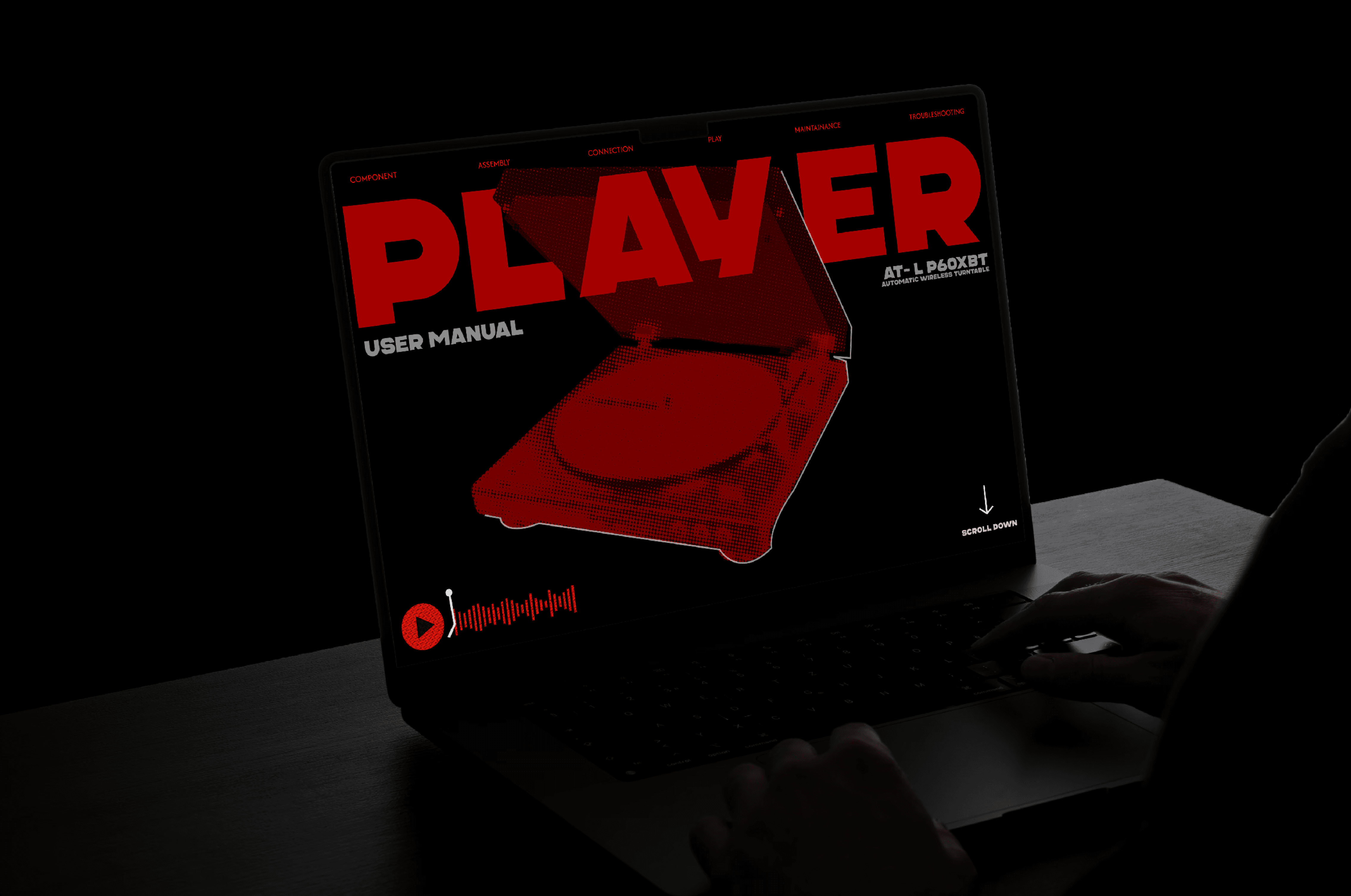 Batch.Works product catalogue book on a work top with a graphic printed image on the front