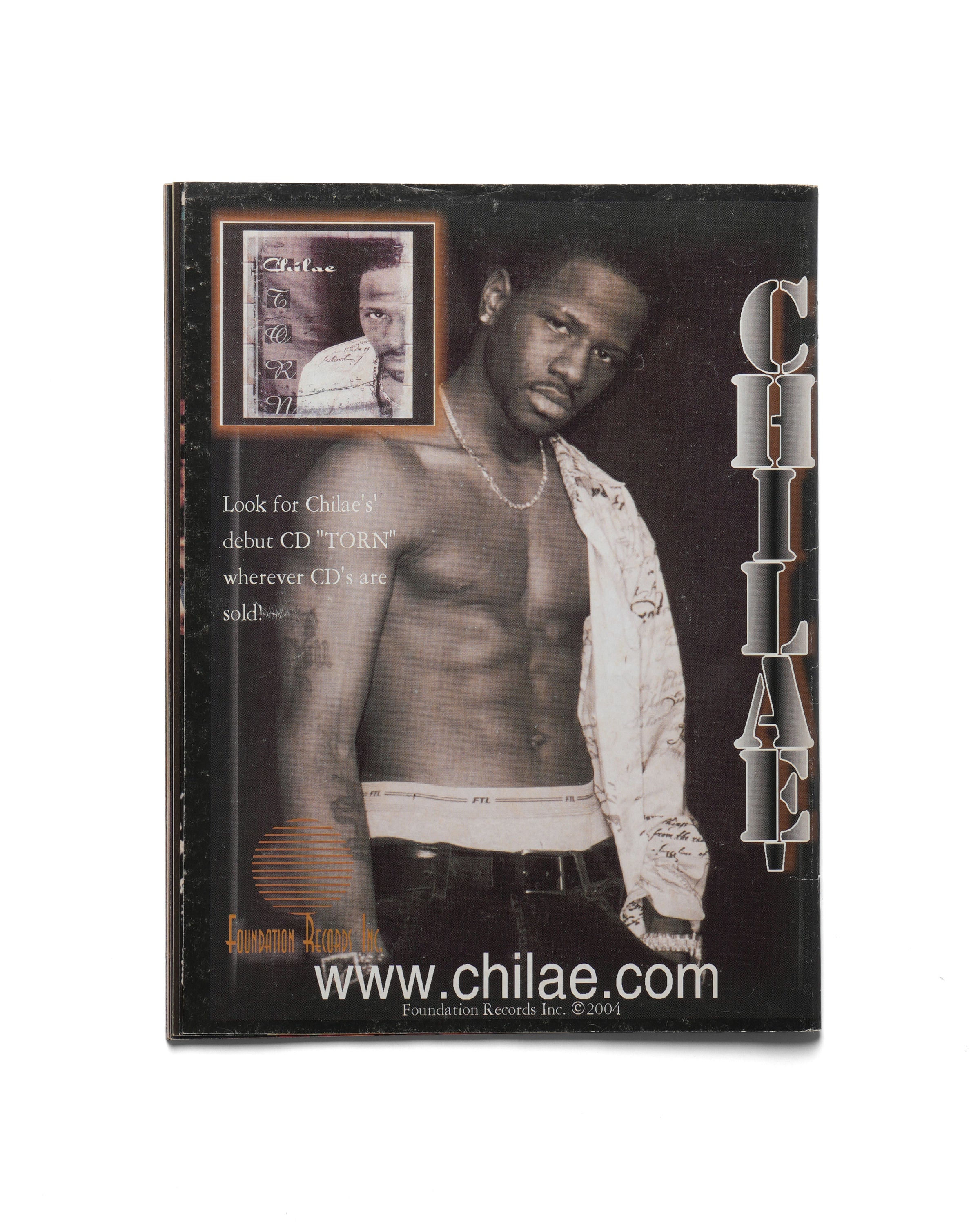 Black Beat - December 2004 - Back Cover