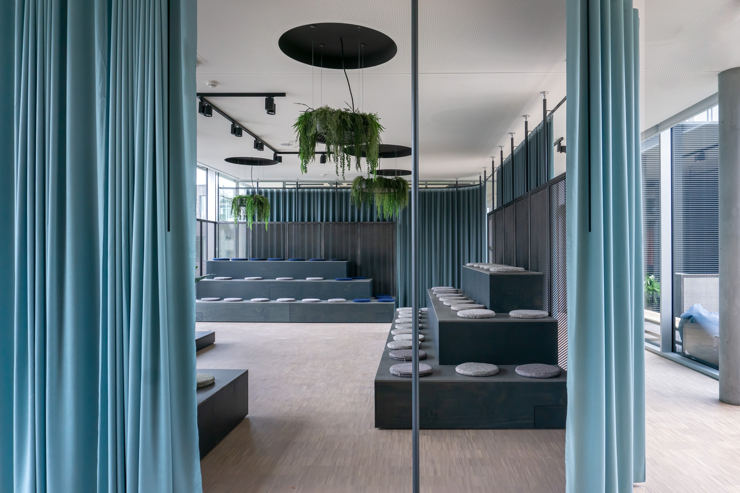 Arena im Campus Founders Büro Heilbronn für Events, Workshops und Präsentationen