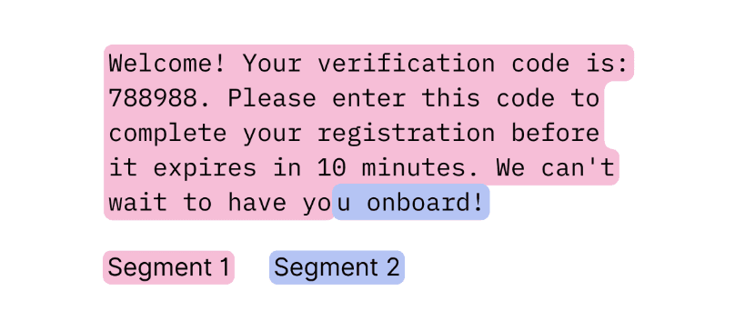 sms otp length