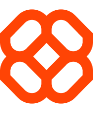 Logo featuring an orange and black design representing the company’s brand identity.