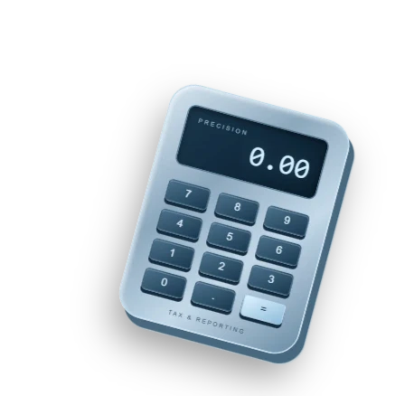 Calculator for tax and reporting