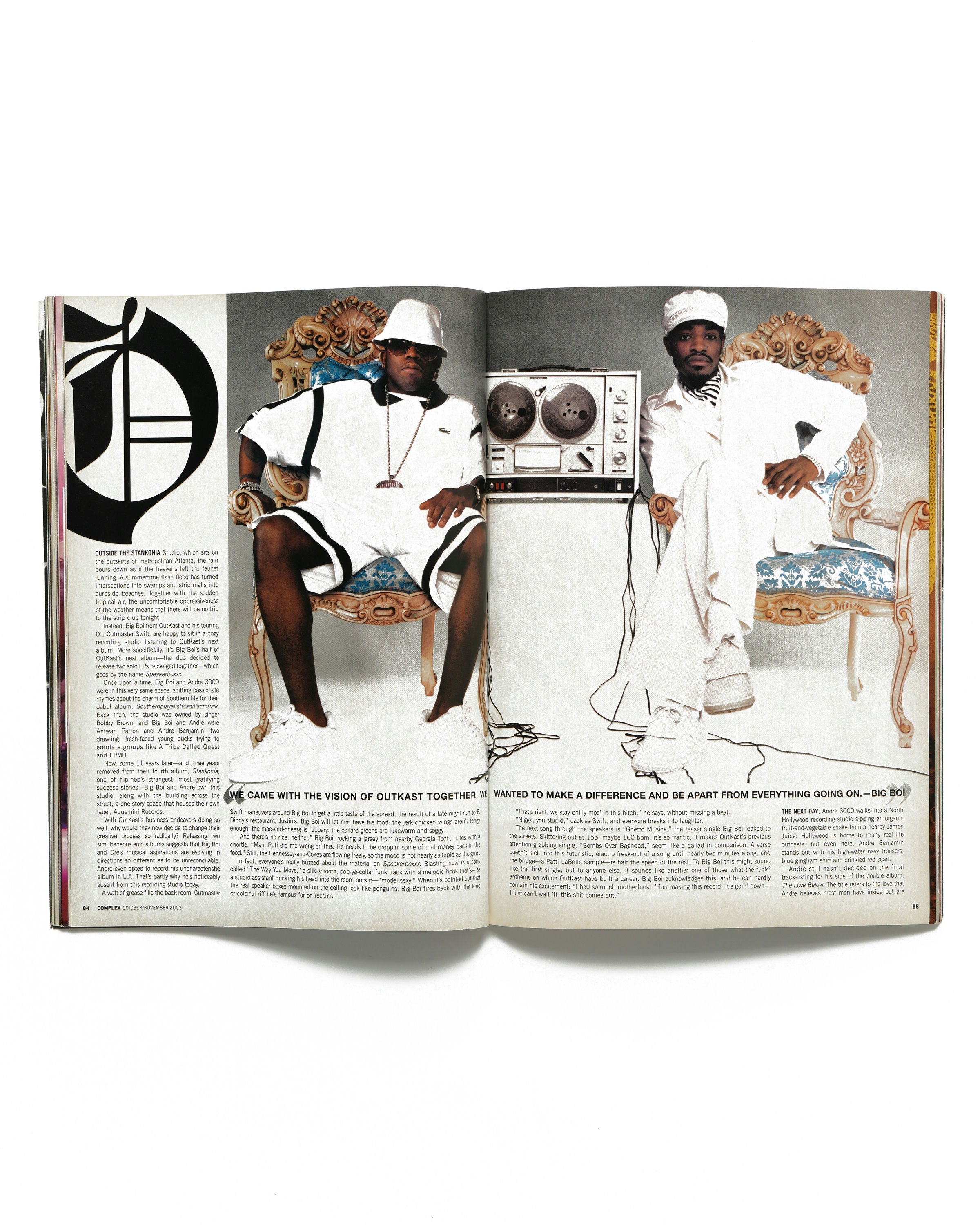 Complex - October 2003 - Insert