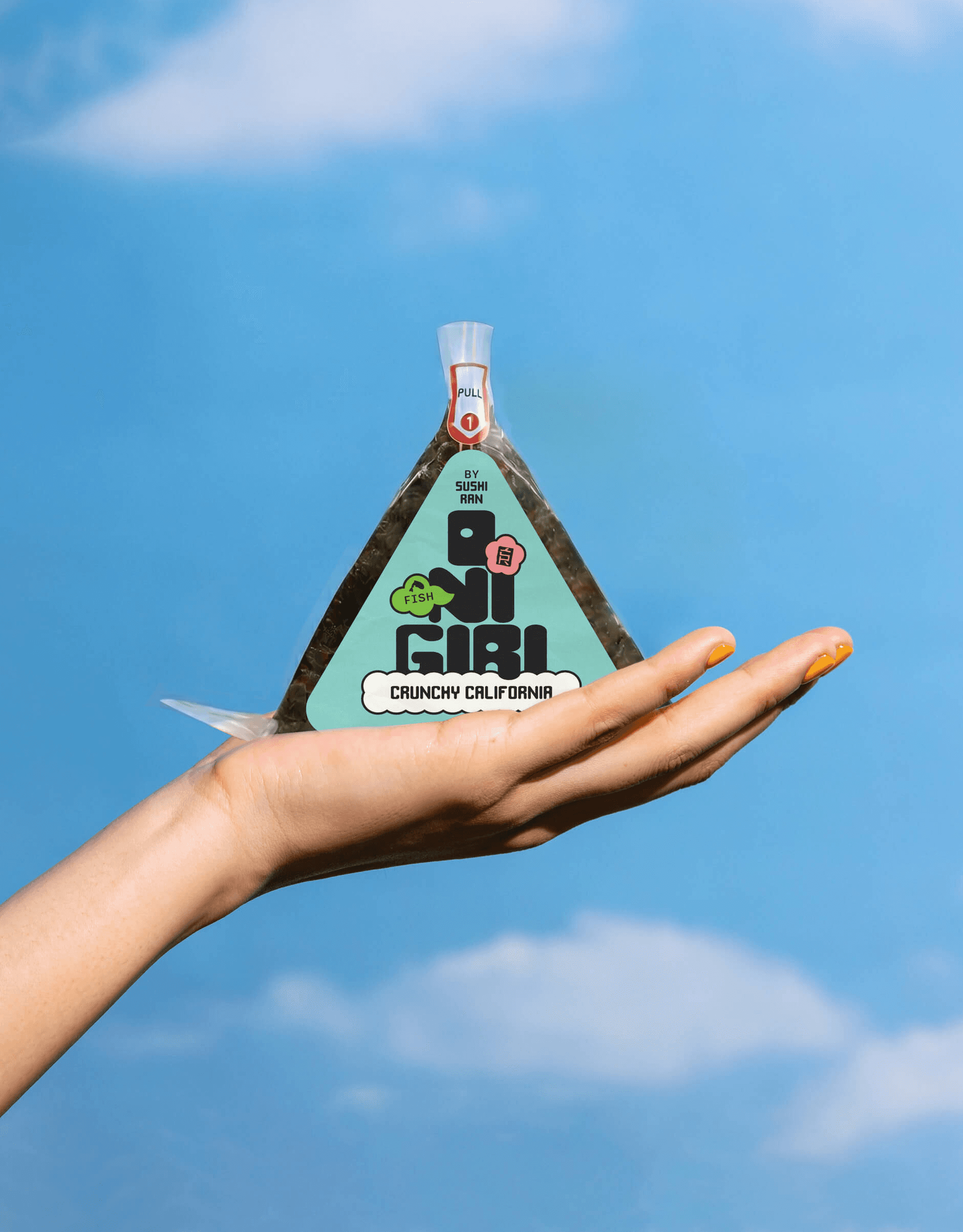 Packaging Onigiri Sushi Graphic Design