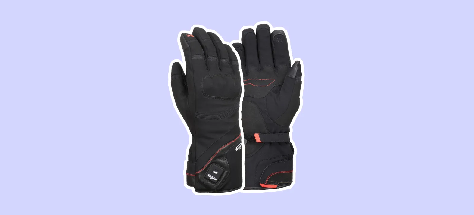 Gants moto chauffants Furygan Heat Genesis pour rouler au chaud en hiver.