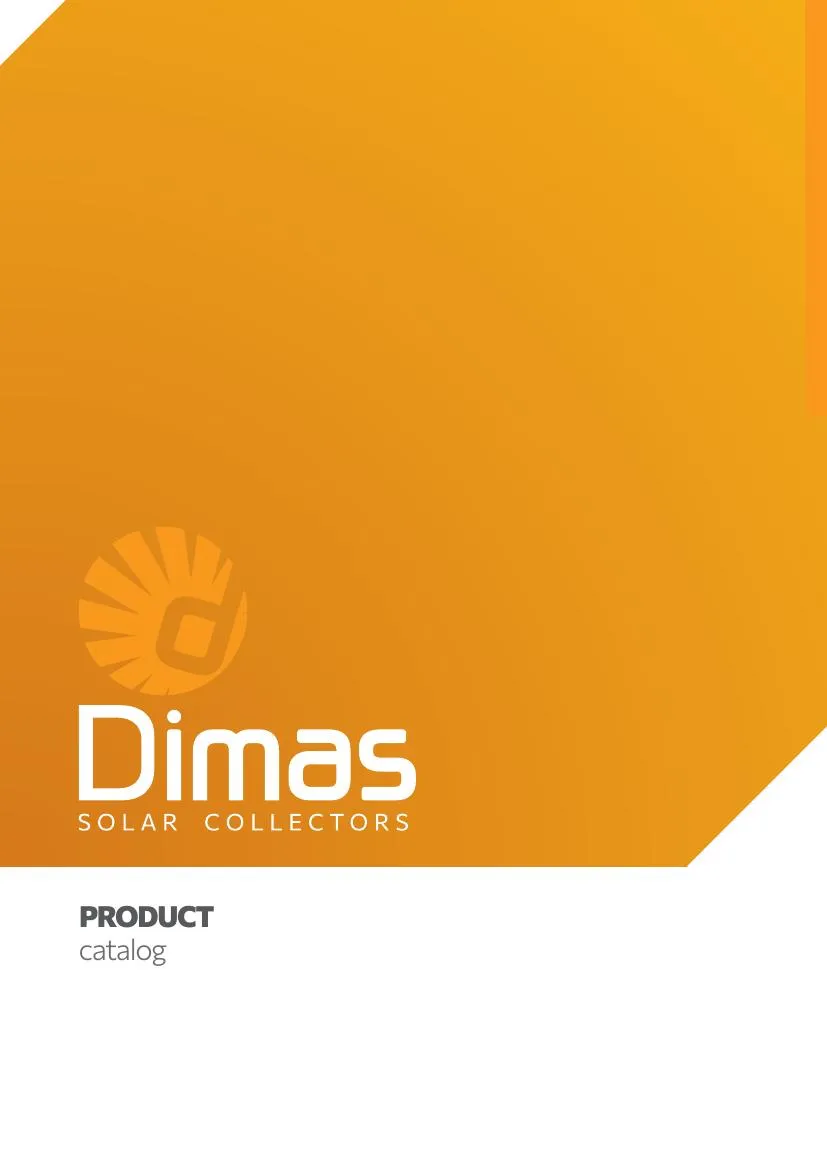 The 2026 product catalogue, by TERAMOK for Dimas Solar