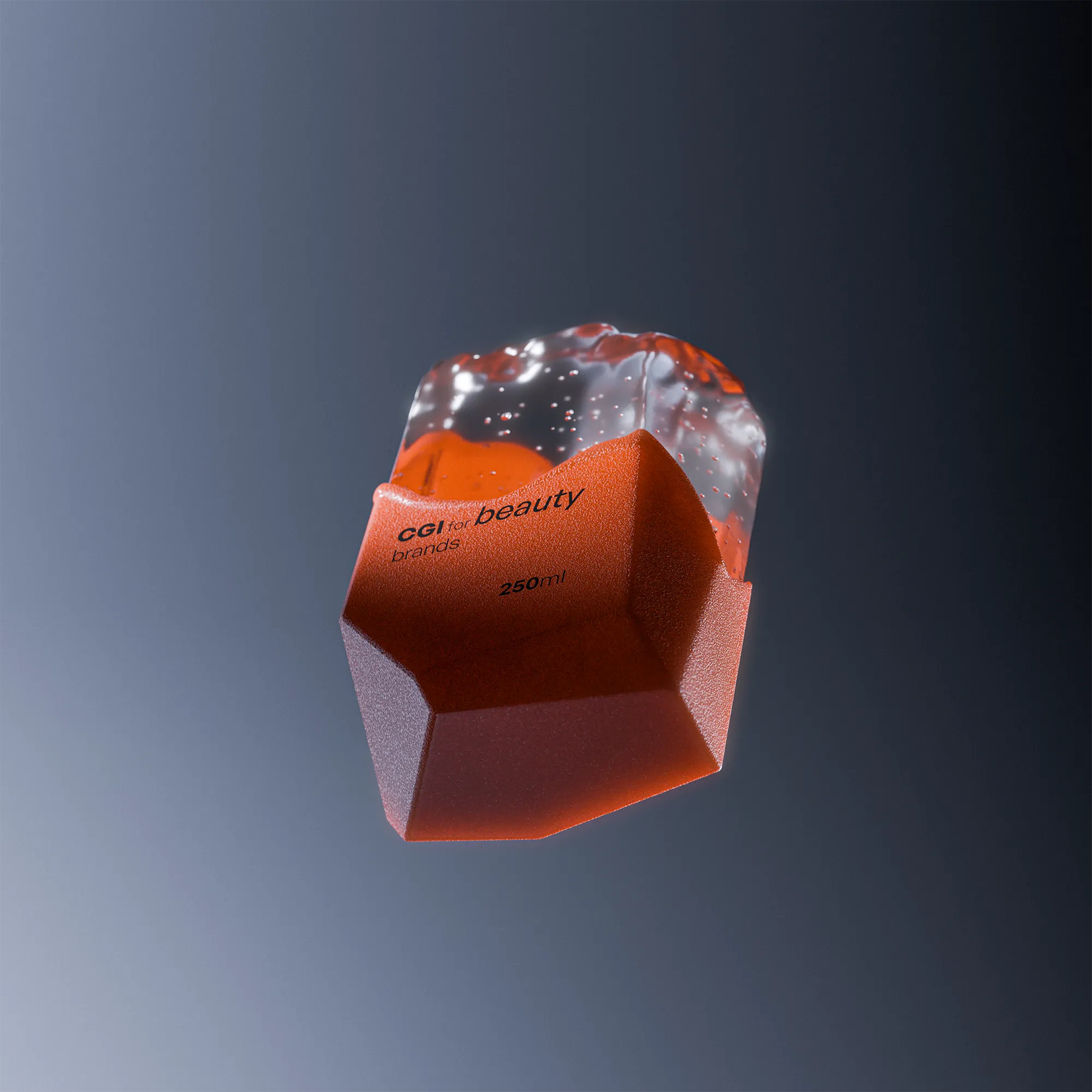 Angled CGI car visualization of Volvo S90 body design
