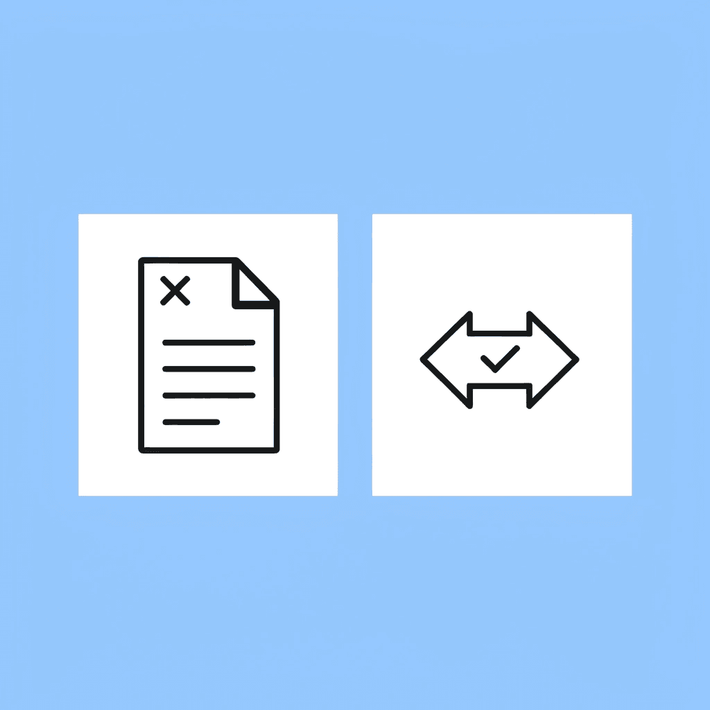 Before and after comparison showing disorganized tracking tools versus consolidated MeAgain app system
