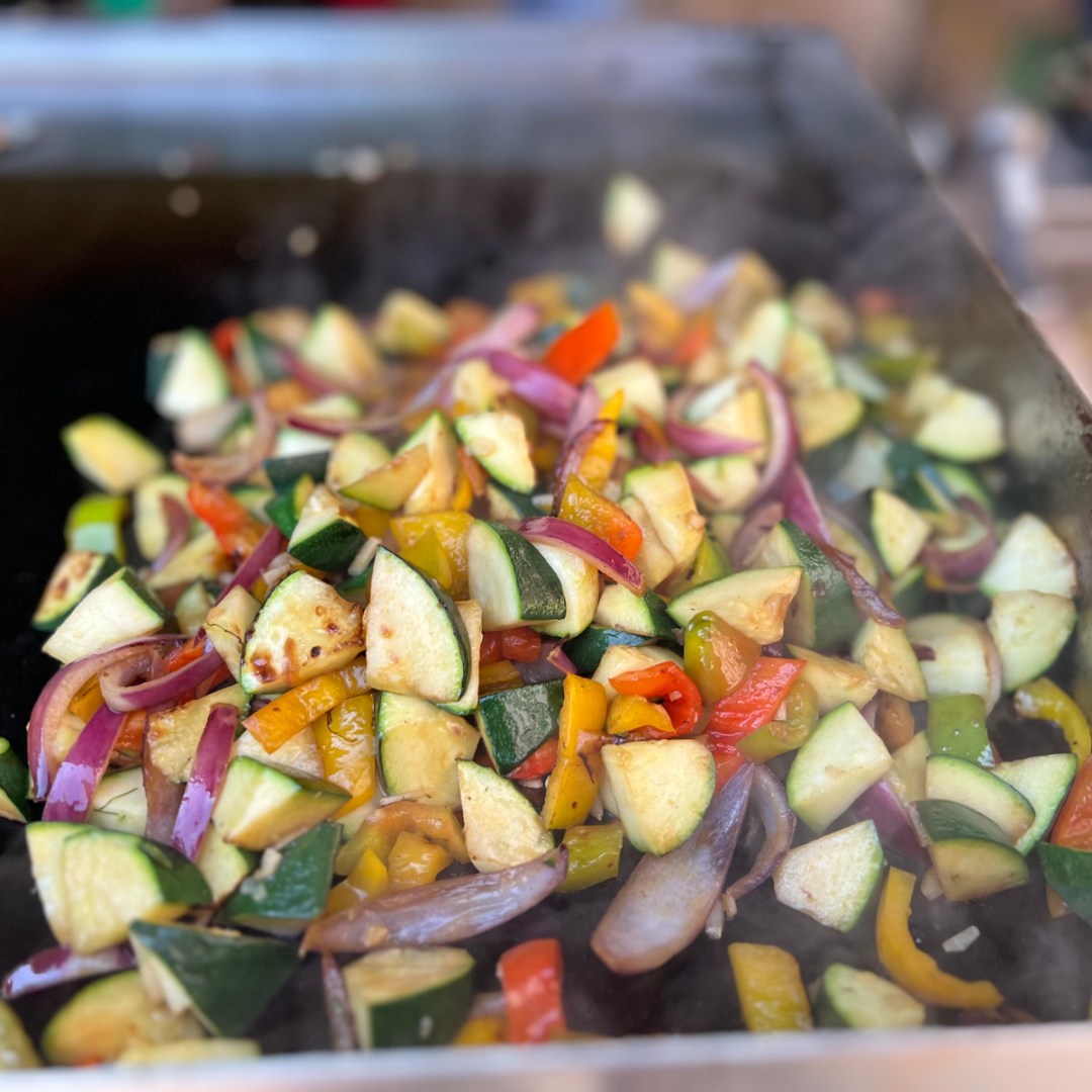 Verschiedenes Gemüse am Grill