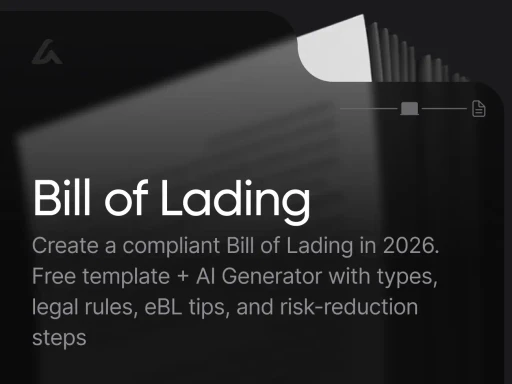 Bill of Lading