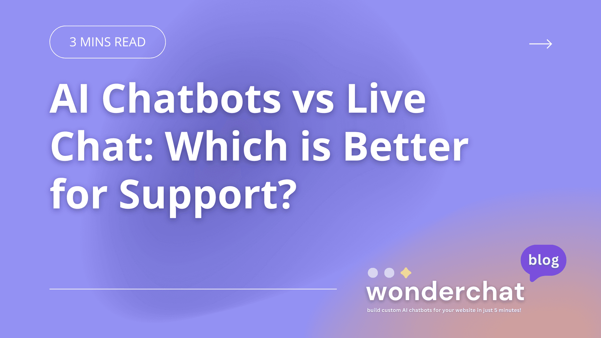 AI Chatbots or Live Chat for Customer Support?