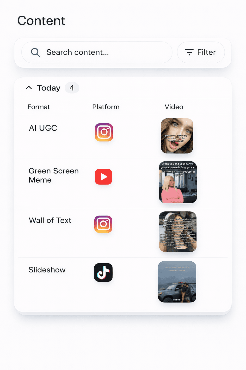 An image of Freelio's budget ui