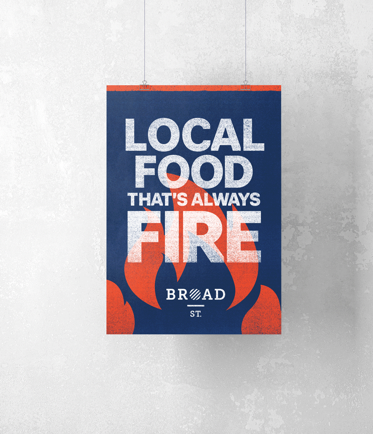 Aramark's Broad St Posters