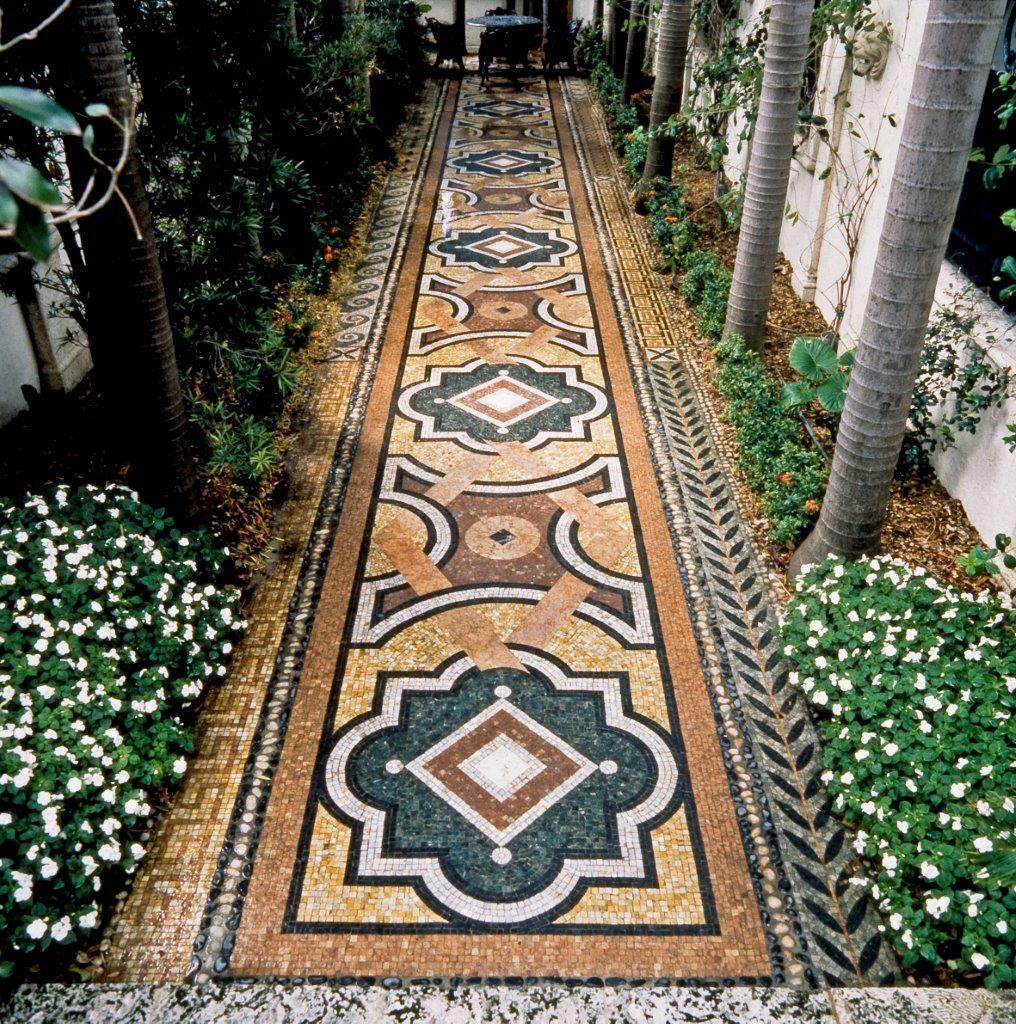 casa casuarina mosaic detail fantini mosaici