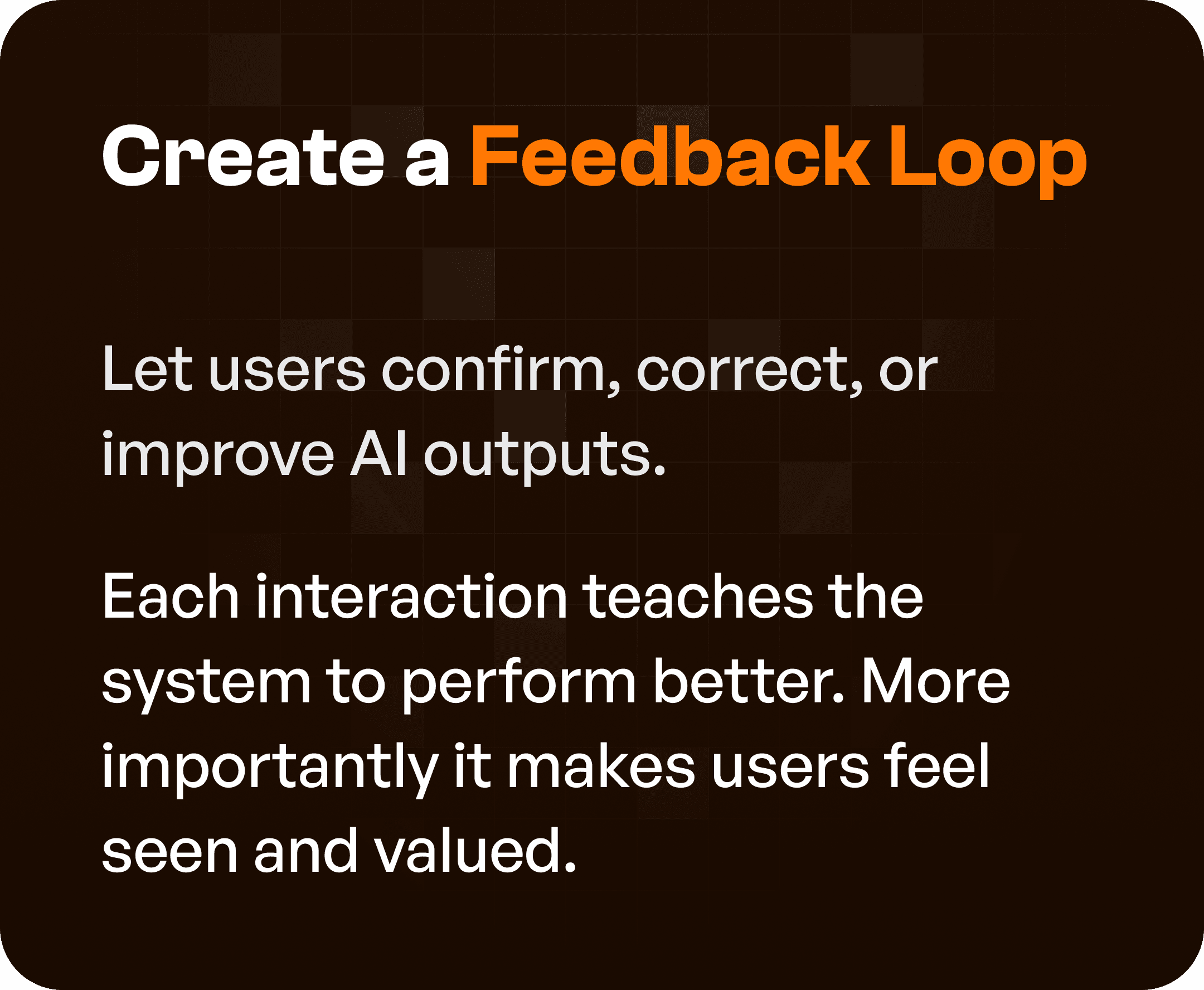 Feedback Loop explained brief