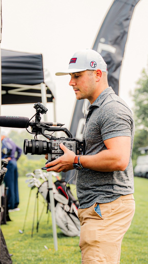 A young man riding a bicycle