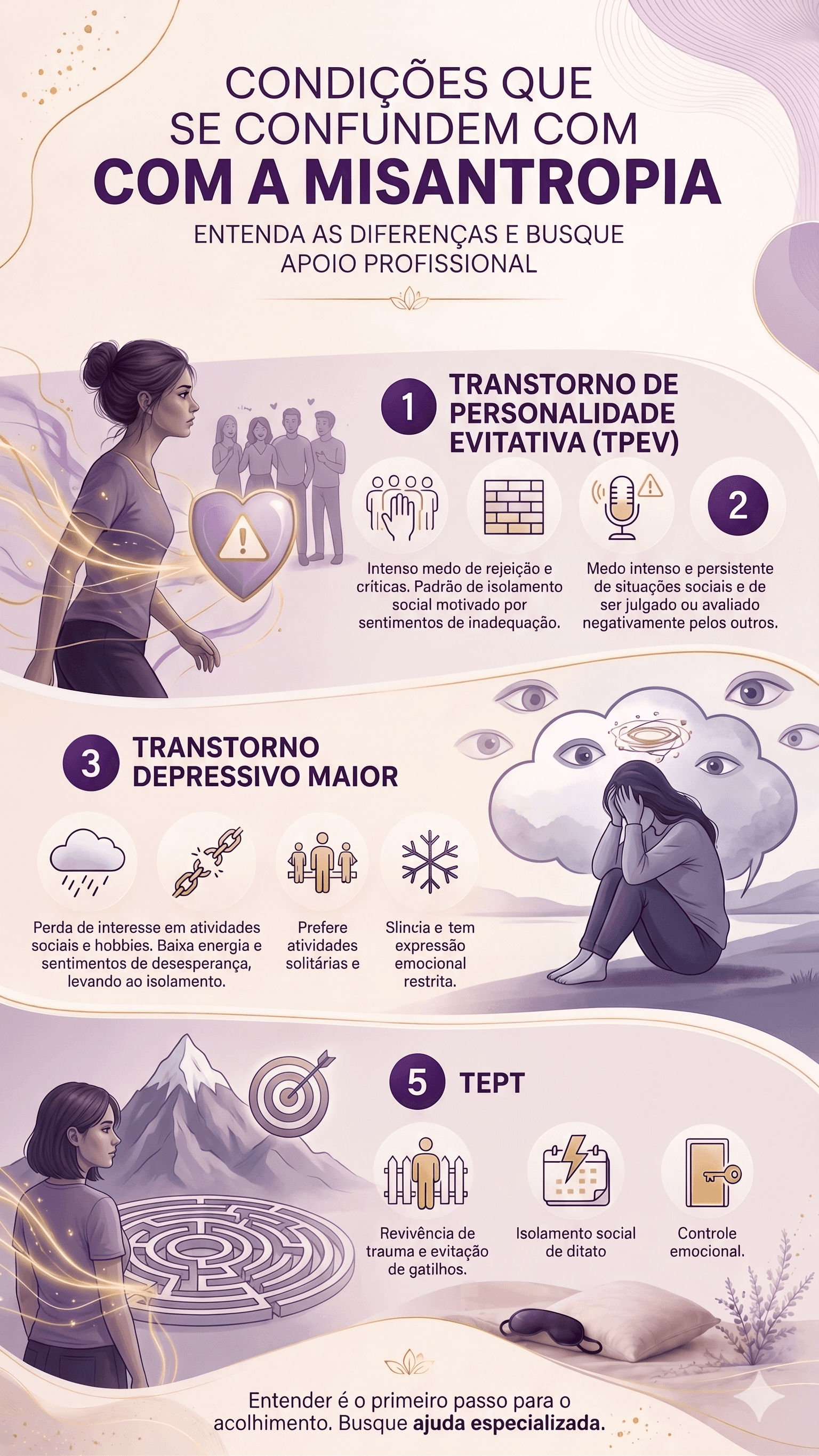 Misantropia e saúde mental